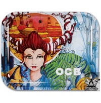 OCB Rolling Tray Horned Woman