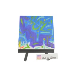 smallblueandpurplepainting